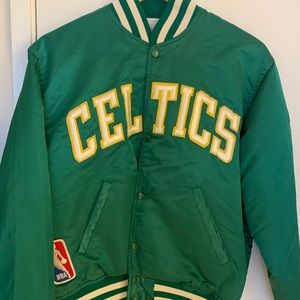Vintage Boston Celtics Satin Starter Jacket